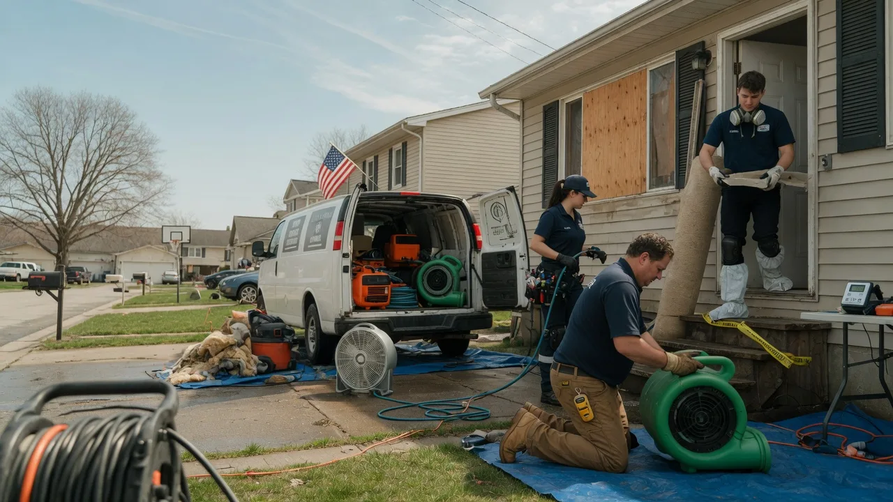 Water Damage Restoration in Olive Branch, MS near me